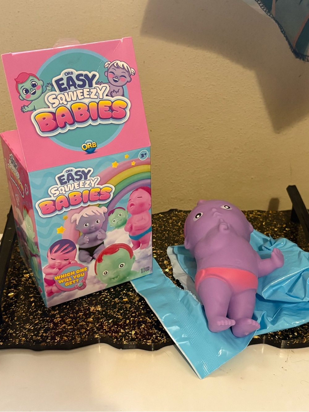 Orb Easy Squeeze Babies - Purple #SECRET baby
